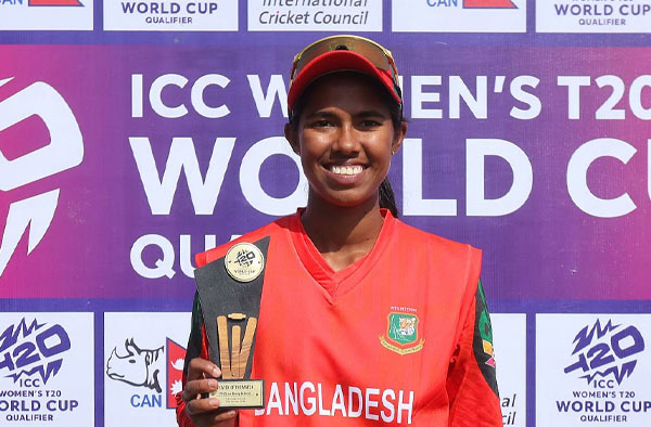 All-Rounder Shorna Akter's Heroics Powers Bangladesh to Convincing Win Over Papua New Guinea