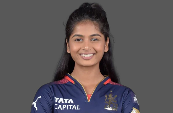 Shreyanka Patil for Royal Challengers Bengaluru in WPL 2026