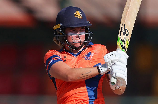 Sterre Kalis' Unbeaten 87 Powers Netherlands Women to 7-Run Win Over Scotland