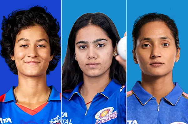 Deeya Yadav, Vaishnavi Sharma, Rahila Ferdous, Make WPL Debut in Delhi Capitals - Mumbai Indians Clash
