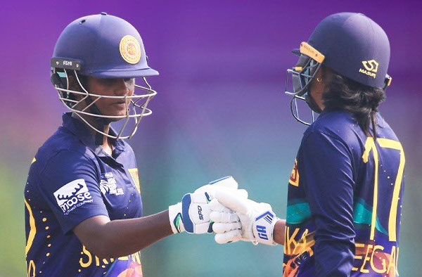 Ama Kanchana's Fifty help Sri Lanka A Women Crush Malaysia Women by 106 Runs in Bangkok. PC:ACC