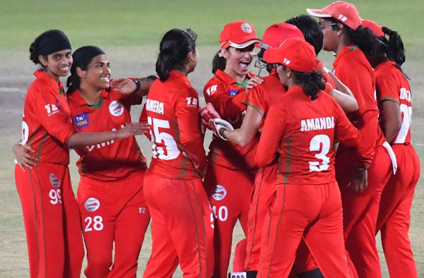 Oman Women Sweep Denmark Women 4-0 in Historic T20I Series, Gunasekar Century Headlines. PC: X