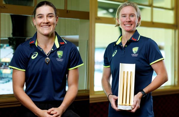 Annabel Sutherland, Beth Mooney Bag ODI and T20I Honours at 2026 Cricket Australia Awards