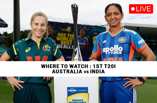 Where to Watch 1st T20I – Australia Women vs India Women? Live Streaming Details