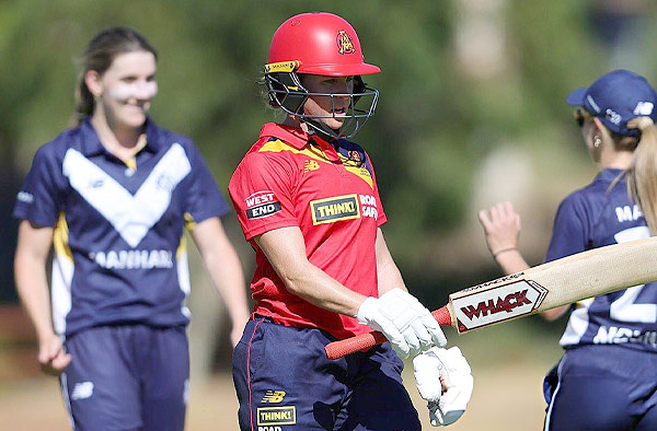 South Australia Scorpions Clinch Composed Chase to Beat Victoria Despite Annabel Sutherland Century