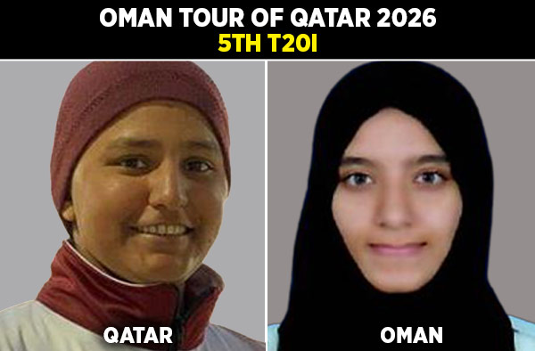5th T20I: Qatar Women vs Oman Women | Squads, Players to Watch, Live Streaming Details