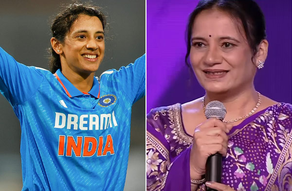 Mother Accepts Honour for Smriti Mandhana, Calls for Greater Support for Girls in Sport