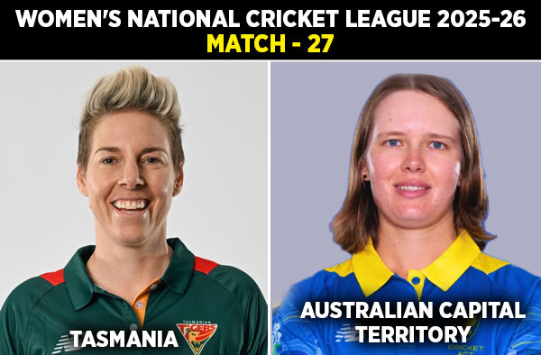 Match 27: Tasmania Tigers Women vs Australian Capital Territory Meteors Women | Squads, Players to Watch, Live Streaming Details