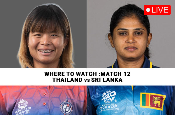 Where to Watch Match 12 – Thailand Women vs Sri Lanka A Women? Live Streaming Details