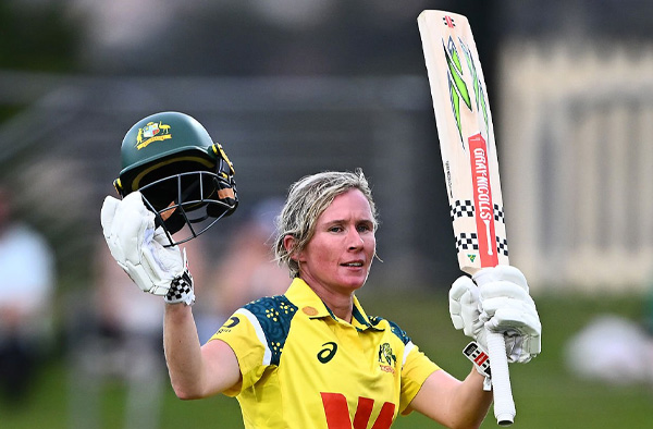 Top 7 Ranked: Fastest Centuries by Australia Women in ODIs Against India. PC: Getty