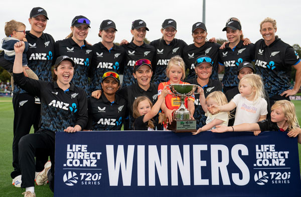 How New Zealand Beat South Africa 4-1 in T20I Series: Full Series Recap. PC: WhiteFerns / X