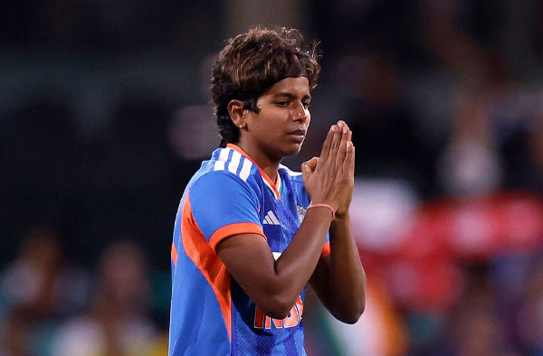 Arundhati Reddy Earns First ICC Player of Month Award After India's Historic Australia Win