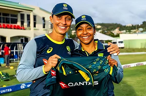 Ashleigh Gardner Completes 100 T20I Caps in Australia's Win Over West Indies