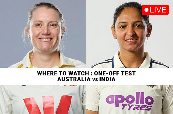Where to Watch One-Off Test – Australia Women vs India Women? Live Streaming Details
