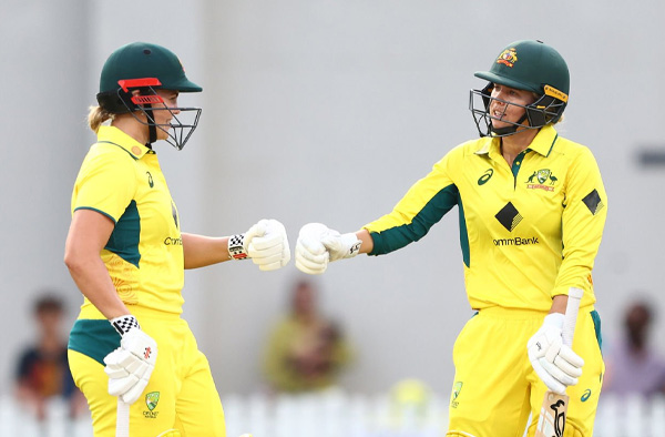Six Batters Score 40+ as Australia Women Set New Women's ODI Record vs West Indies. PC: Getty