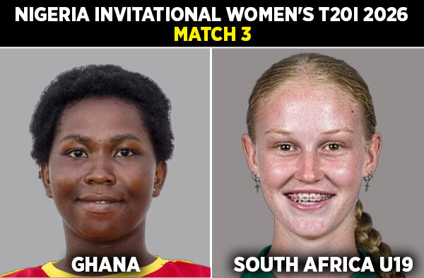 Match 3: Ghana Women vs South Africa U19 Women - Squads, Preview and Live Streaming Details
