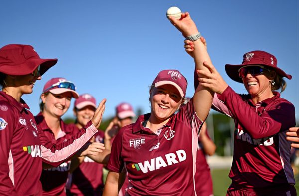Grace Parsons' Five-For Powers Queensland Fire to 50-Run Win Over Victoria