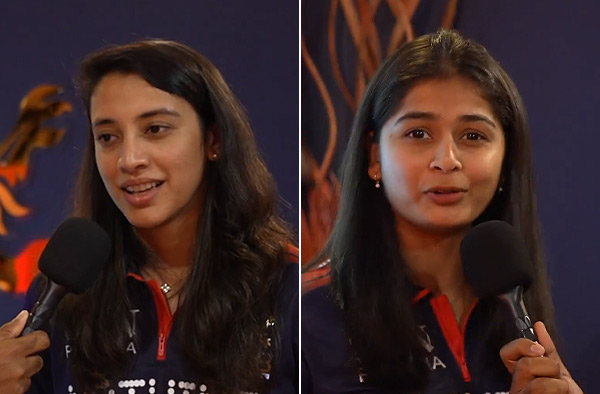 Smriti Mandhana and Shreyanka Patil on Returning to Chinnaswamy for IPL 2026 Opener