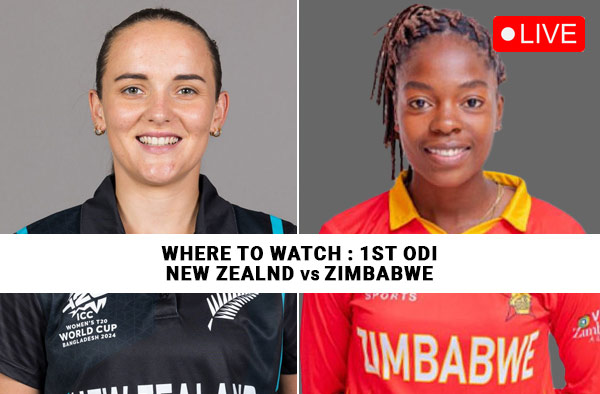 Where to Watch 1st ODI – New Zealand Women vs Zimbabwe Women? Live Streaming Details