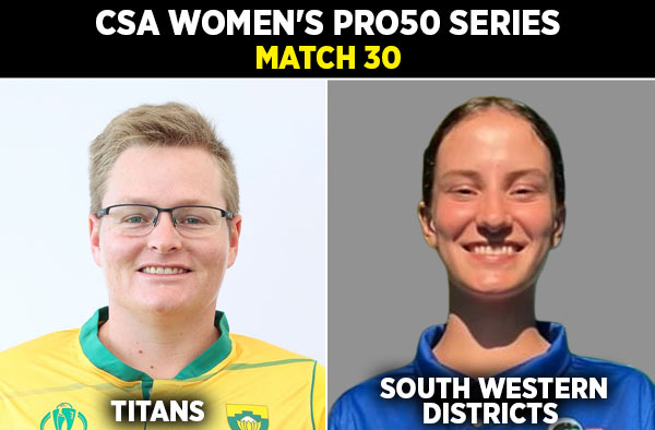 Match 30: Titans Women vs South Western Districts Women | Squads, Players to Watch, Live Streaming Details