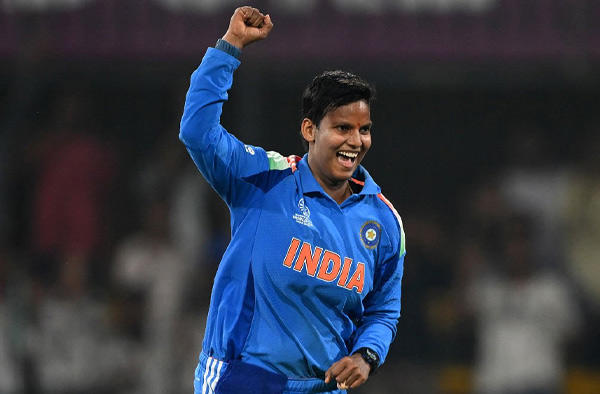 Deepti Sharma's 22 World Cup Wickets and 215 Runs Earn Wisden's Top Women's Award. PC: Getty
