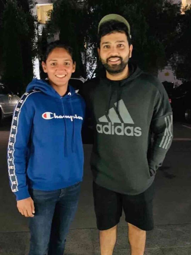 Rare Pictures of Birthday Boy Rohit Sharma with Indian Female Cricketers
