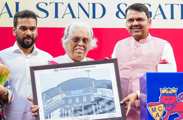 Wankhede Stadium Gate Named After Diana Edulji in Historic MCA Tribute