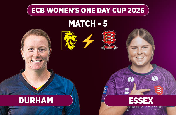 Match 5: Durham Women vs Essex Women - Squads, Preview and Live Streaming Details