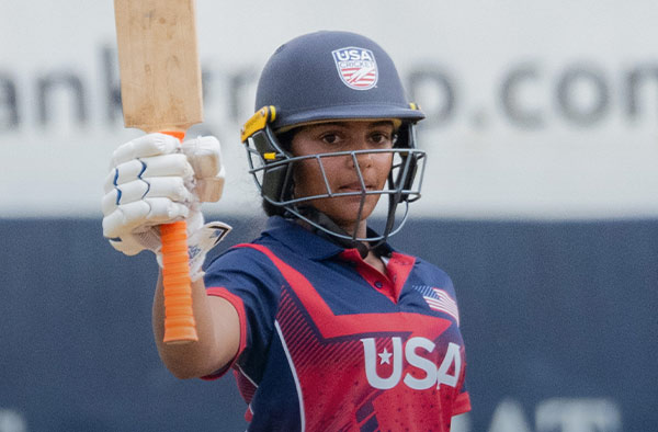 Isani Vaghela Fifty Powers USA Women to 72-Run Win Over Italy