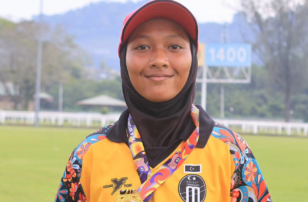 Nurin Imanina's Four-For Powers Malaysia U19 Women to Clinical 37-Run Win Over Indonesia
