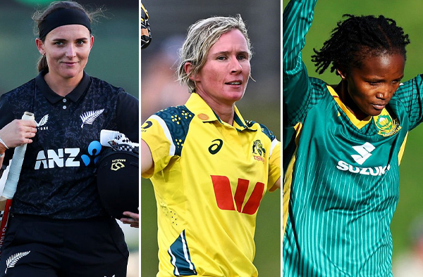 Kerr, Mooney and Khaka Nominated for ICC Women's Player of the Month for March 2026