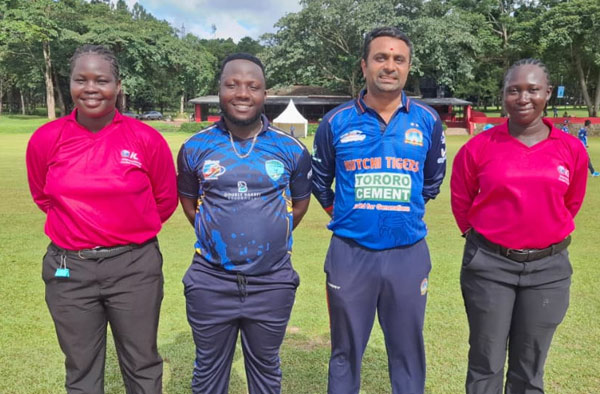 Uganda's Sharon Athoula and Gloria Obukor Become First Women to Umpire Men's 50-Over Match
