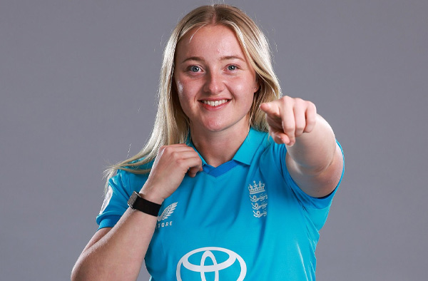 Who Is Charis Pavely? England's New Call-Up for New Zealand ODI Series. PC: Getty