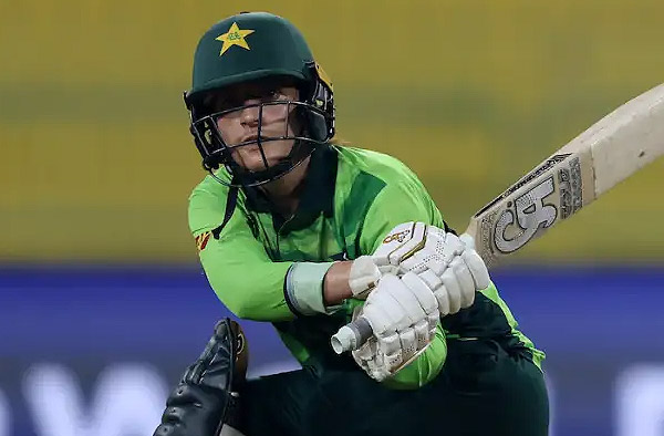 Natalia Pervaiz: 42 balls vs South Africa, Lahore. PC: Getty