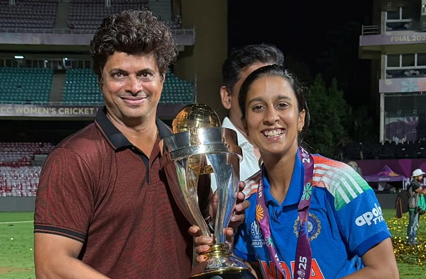 Jemimah Rodrigues Thanks Childhood Coach With SUV Gift in Heartfelt Tribute. PC: Instagram