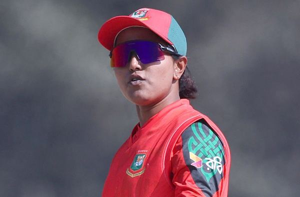 Bangladesh Captain Nigar Sultana Joty Gets Demerit Point for Bat-Throwing Incident. PC: Getty