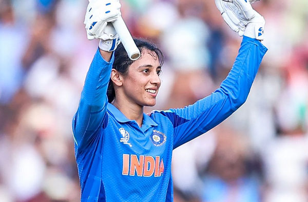 Smriti Mandhana, India — 17 centuries. PC: Getty