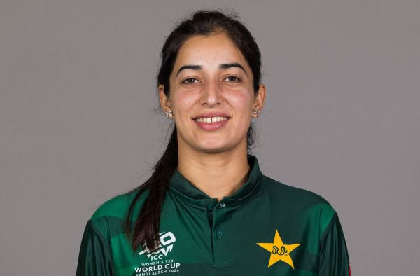 Aliya Riaz for Pakistan; PC: Getty
