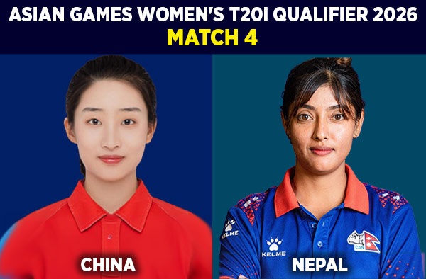 Match 4: China Women vs Nepal Women - Squads, Preview and Live Streaming Details
