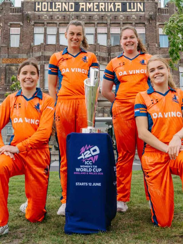 See Pictures: Netherlands Women’s Team Moments from ICC Women’s T20 World Cup 2026 Trophy Tour