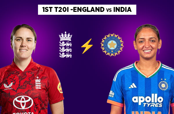 1st T20I: England Women vs India Women - Squads, Preview and Live Streaming Details