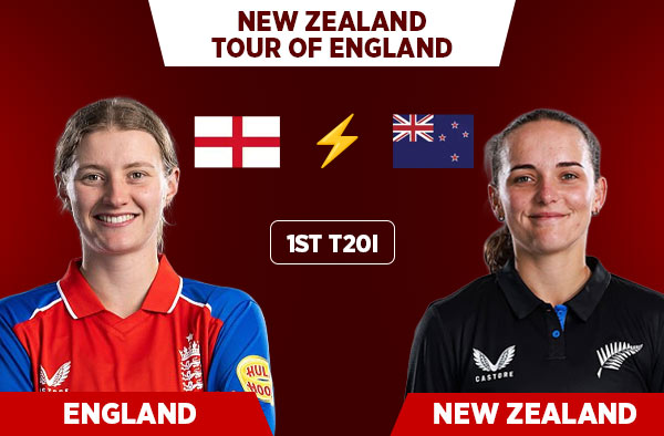 1st T20I: England Women vs New Zealand Women - Squads, Preview and Live Streaming Details
