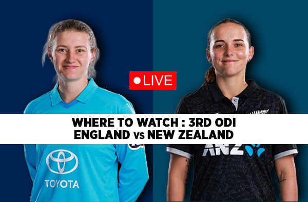 Where to Watch 3rd ODI - England Women vs New Zealand Women: Live Streaming Guide