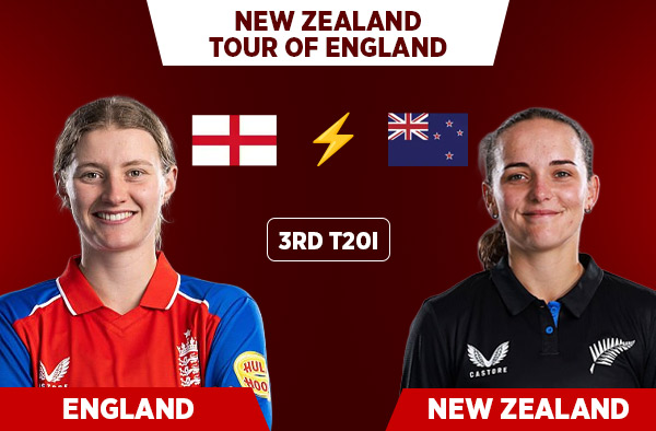 3rd T20I: England Women vs New Zealand Women - Squads, Preview and Live Streaming Details