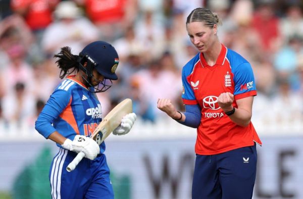 Freya Kemp's Unbeaten 39 and 2 Wickets Help England Level T20I Series vs India at Bristol