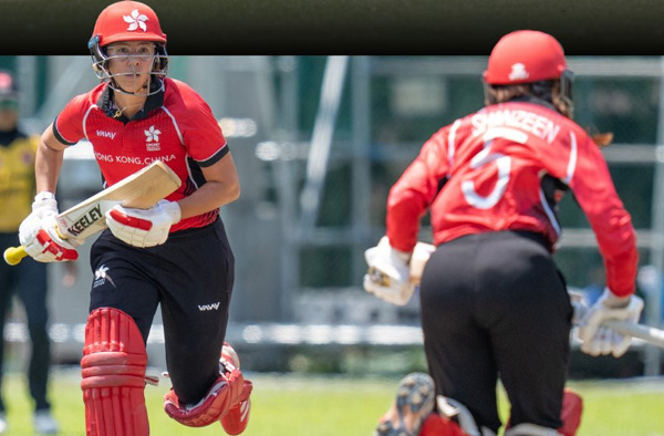Natasha Miles' 52 Powers Hong Kong to Back-to-Back Wins Over China in Tri-Series. PC: HKCricket / X