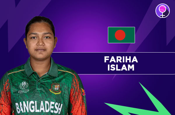 Who Is Fariha Islam Trisna? Bangladesh Career Stats, Records and Milestones