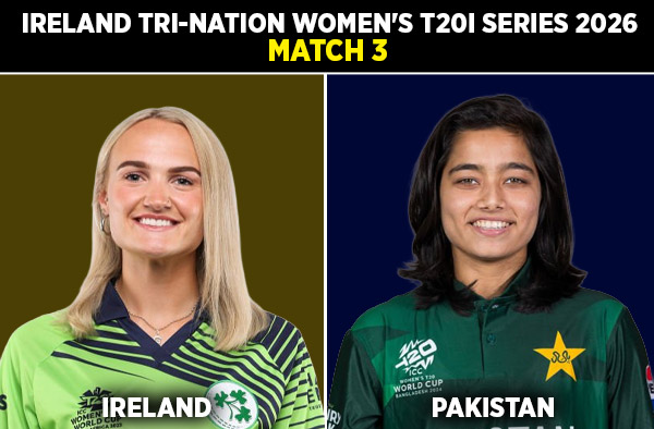 Match 3: Ireland Women vs Pakistan Women - Squads, Preview and Live Streaming Details