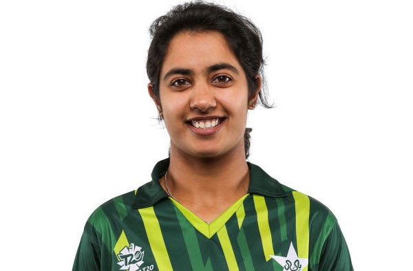 Nashra Sandhu for Pakistan; PC: Getty