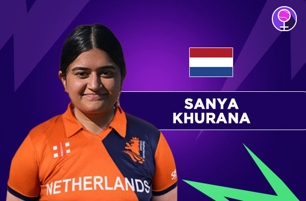 Who Is Sanya Khurana? Netherlands' Career Stats, Records and Milestones